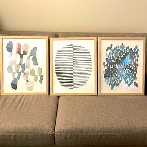 Set of 3 Framed Photos